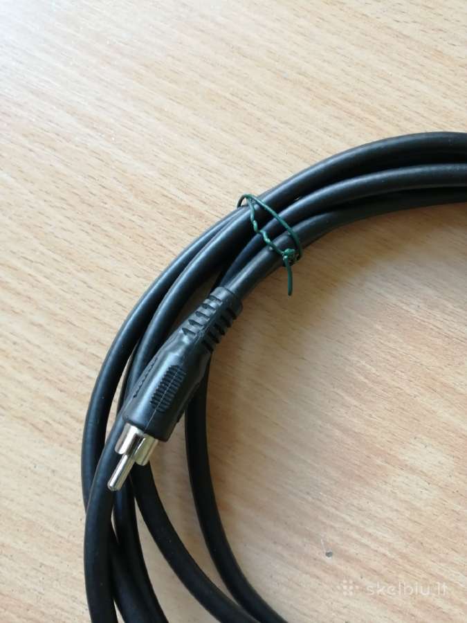 Subwoofer'io, žemų dažnių kolonėlės kabeliai - nuotraukos Nr. 15