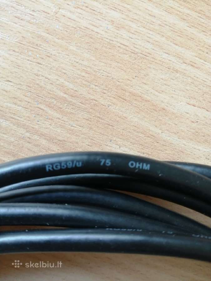 Subwoofer'io, žemų dažnių kolonėlės kabeliai - nuotraukos Nr. 17