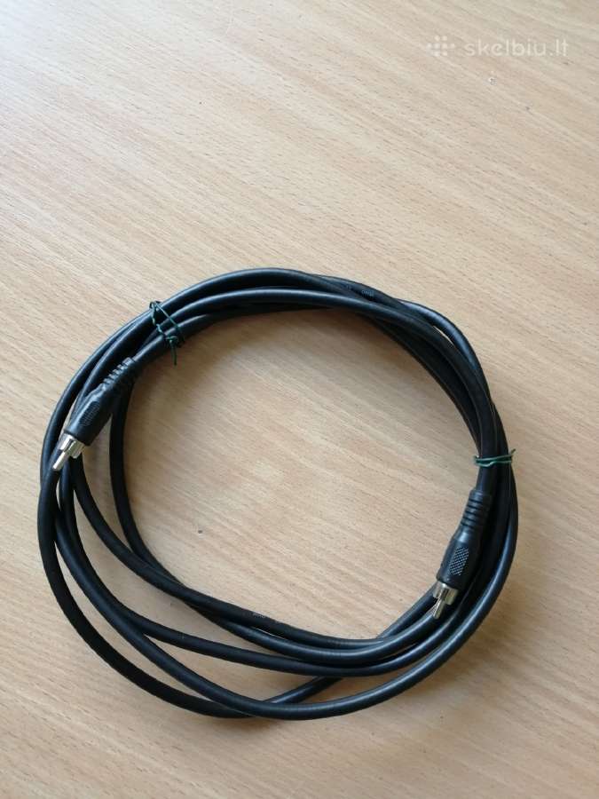 Subwoofer'io, žemų dažnių kolonėlės kabeliai - nuotraukos Nr. 16