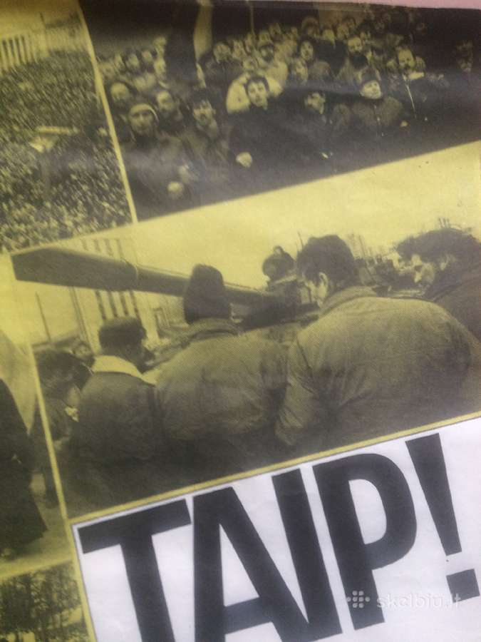 Parduodu lietuviškus plakatus 1991 m. - nuotraukos Nr. 5