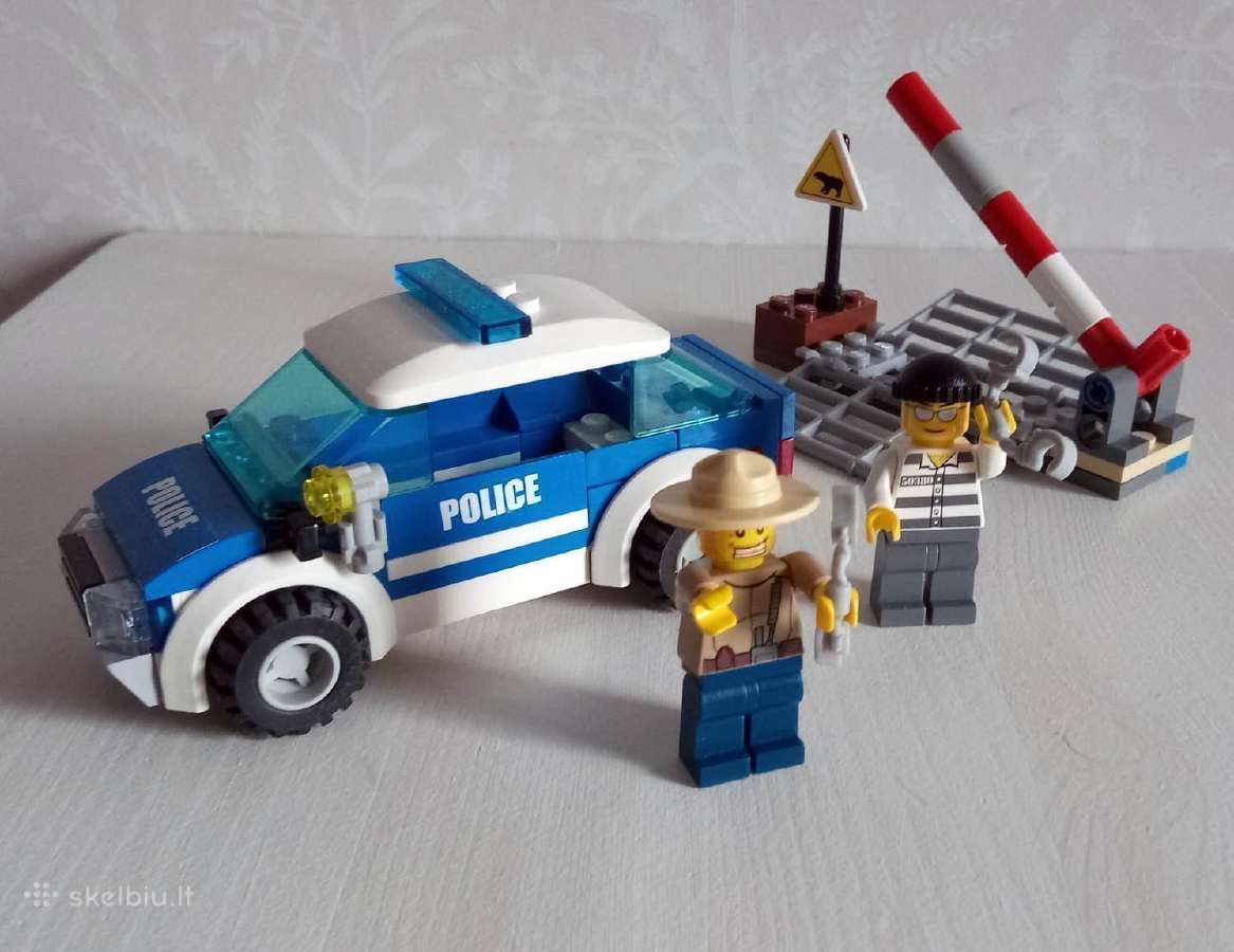 LEGO 4436 Instruction Manual Only for Police Road Block for sale online