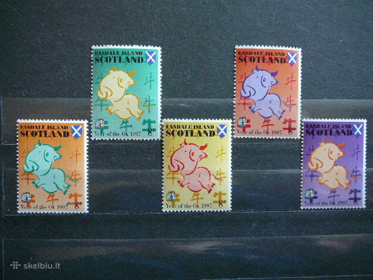 Jaucio Metai Skotija Easdale 1997 svarus ske734
