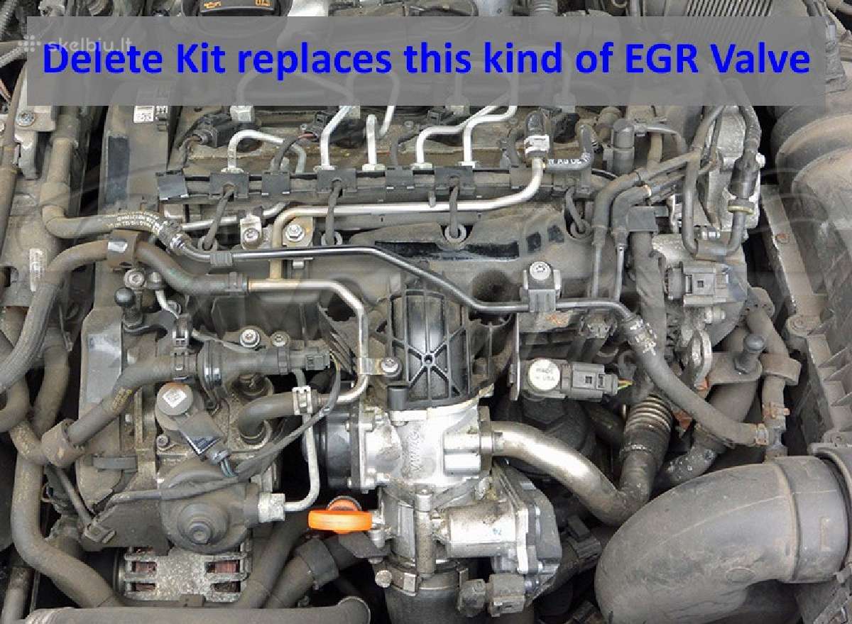 2.0 Tdi Vag Egr pašalinimo rinkinys delete kit - nuotraukos Nr. 8