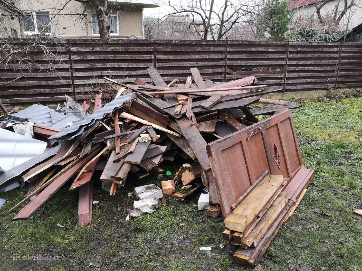 Senu baldu išvežimas-perkraustymo-griovimo darbai - nuotraukos Nr. 4