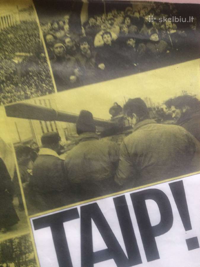 Parduodu lietuviškus plakatus 1991 m. - nuotraukos Nr. 3
