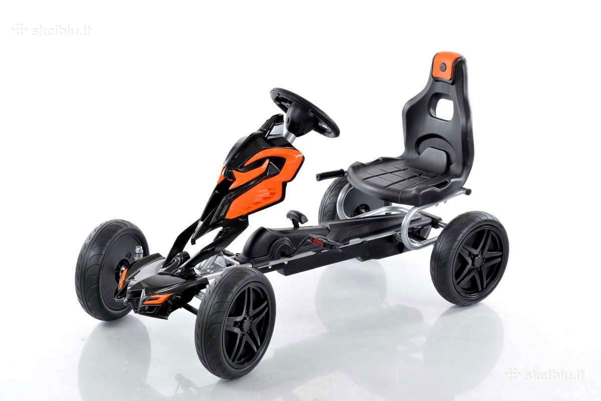 Velokart (Velomobile) Go-kart 1504, 5-12 metų - nuotraukos Nr. 2