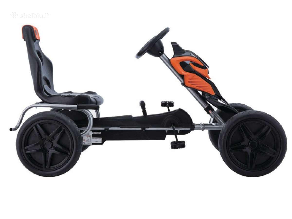 Velokart (Velomobile) Go-kart 1504, 5-12 metų - nuotraukos Nr. 4