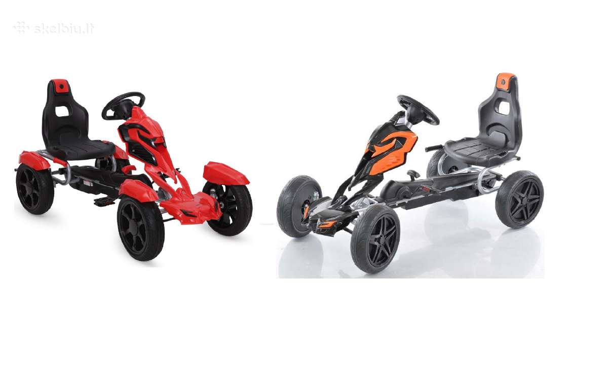Velokart (Velomobile) Go-kart 1504, 5-12 metų - nuotraukos Nr. 6