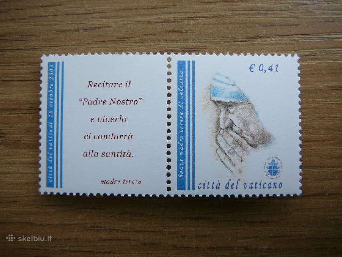 Motina Terese Vatikanas 2003 Mnh vt1467