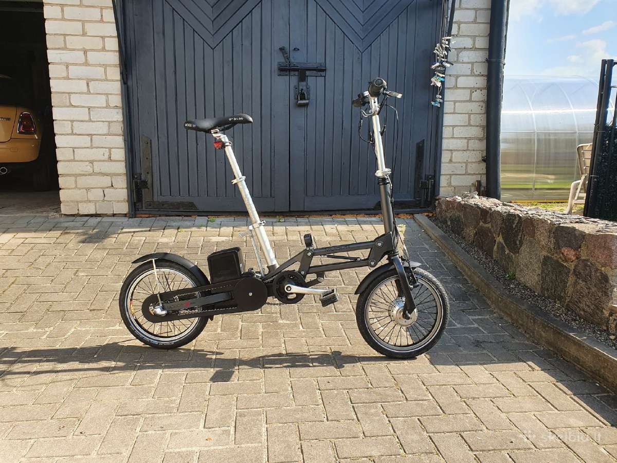 Mobiky 16 elektrinis sulankstomas dviratis.