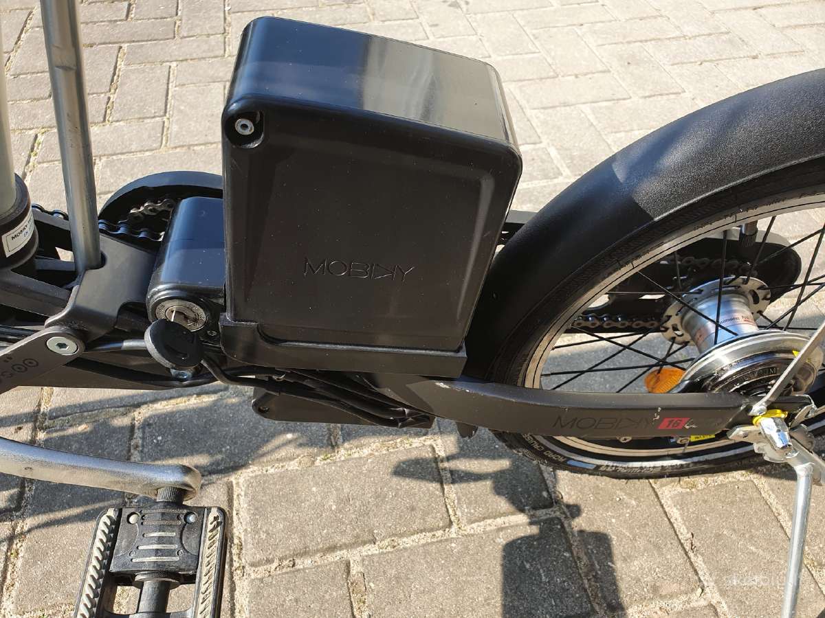 Mobiky 16 elektrinis sulankstomas dviratis. - nuotraukos Nr. 4