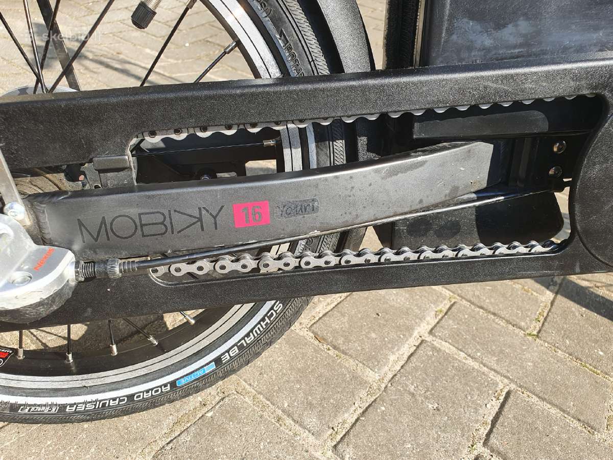 Mobiky 16 elektrinis sulankstomas dviratis. - nuotraukos Nr. 6