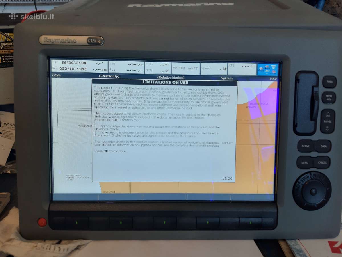Echolotas Raymarine - nuotraukos Nr. 2