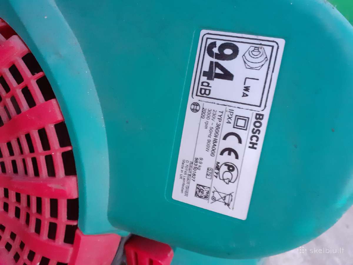 Elektrinis aeratorius Bosch Alr 900, 900 W - nuotraukos Nr. 3