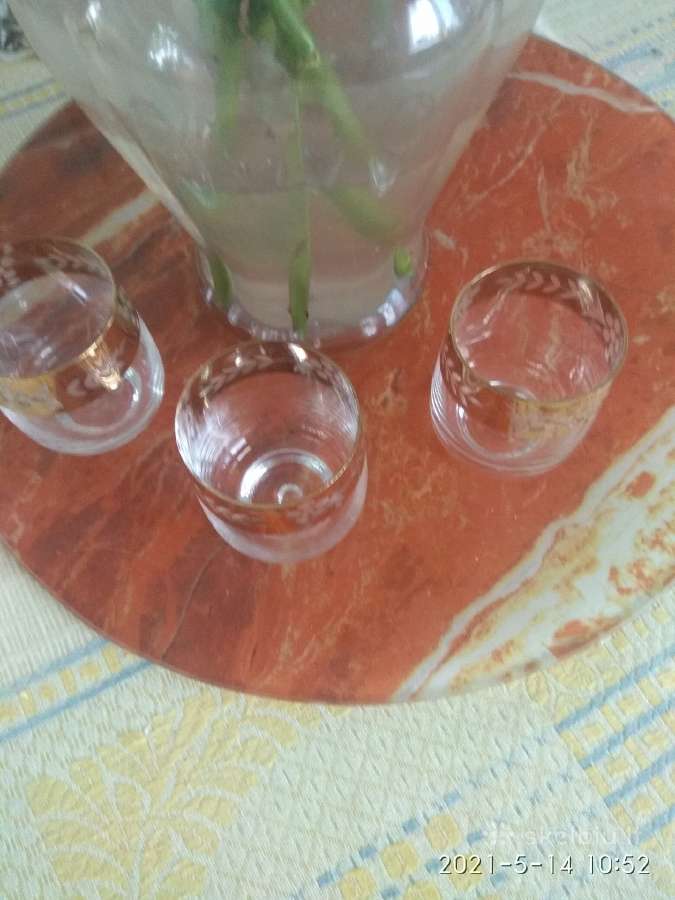 Parduodu vintaz kristolinius ceku g. stikliukus - nuotraukos Nr. 3