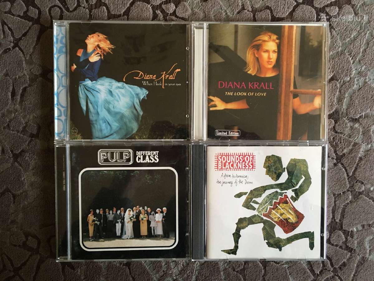 Užsienio atlikėjų muzikiniai CD