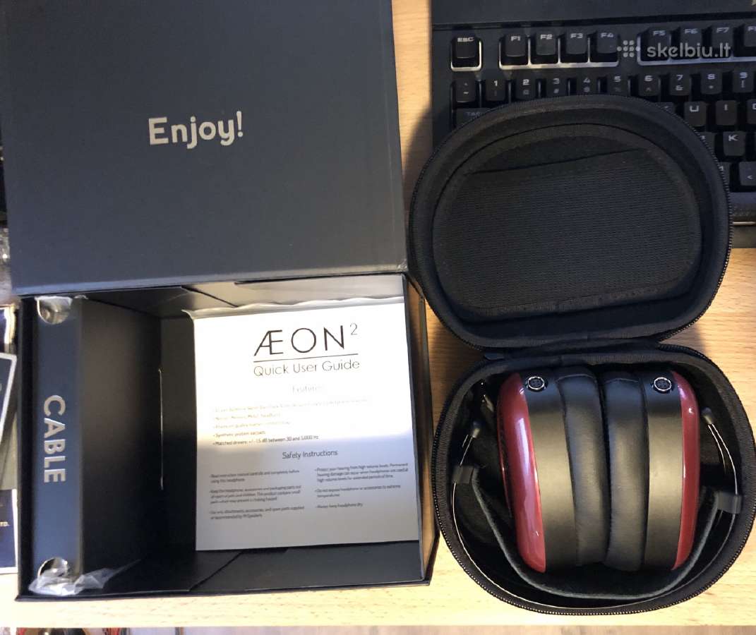 Dan Clark Audio ausines Aeon Ether2 System Stealth - nuotraukos Nr. 7