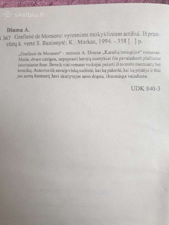Romano 1 dalis Grafienė de Monsoro - nuotraukos Nr. 5