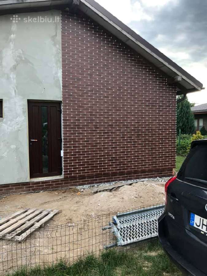 Klijuojam klinkerį, klinkerio plyteliu klijavimas - nuotraukos Nr. 8