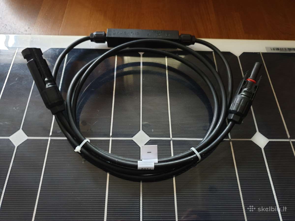 Saulės baterijos 100w komplektas su valdikliu 100a - nuotraukos Nr. 2