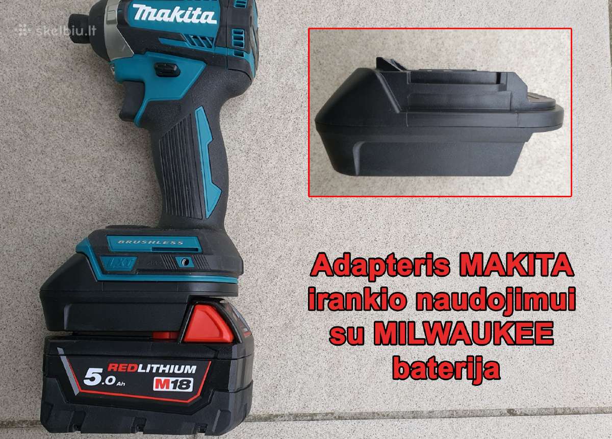Makita baterija kroviklis lagaminas prožektorius - nuotraukos Nr. 8