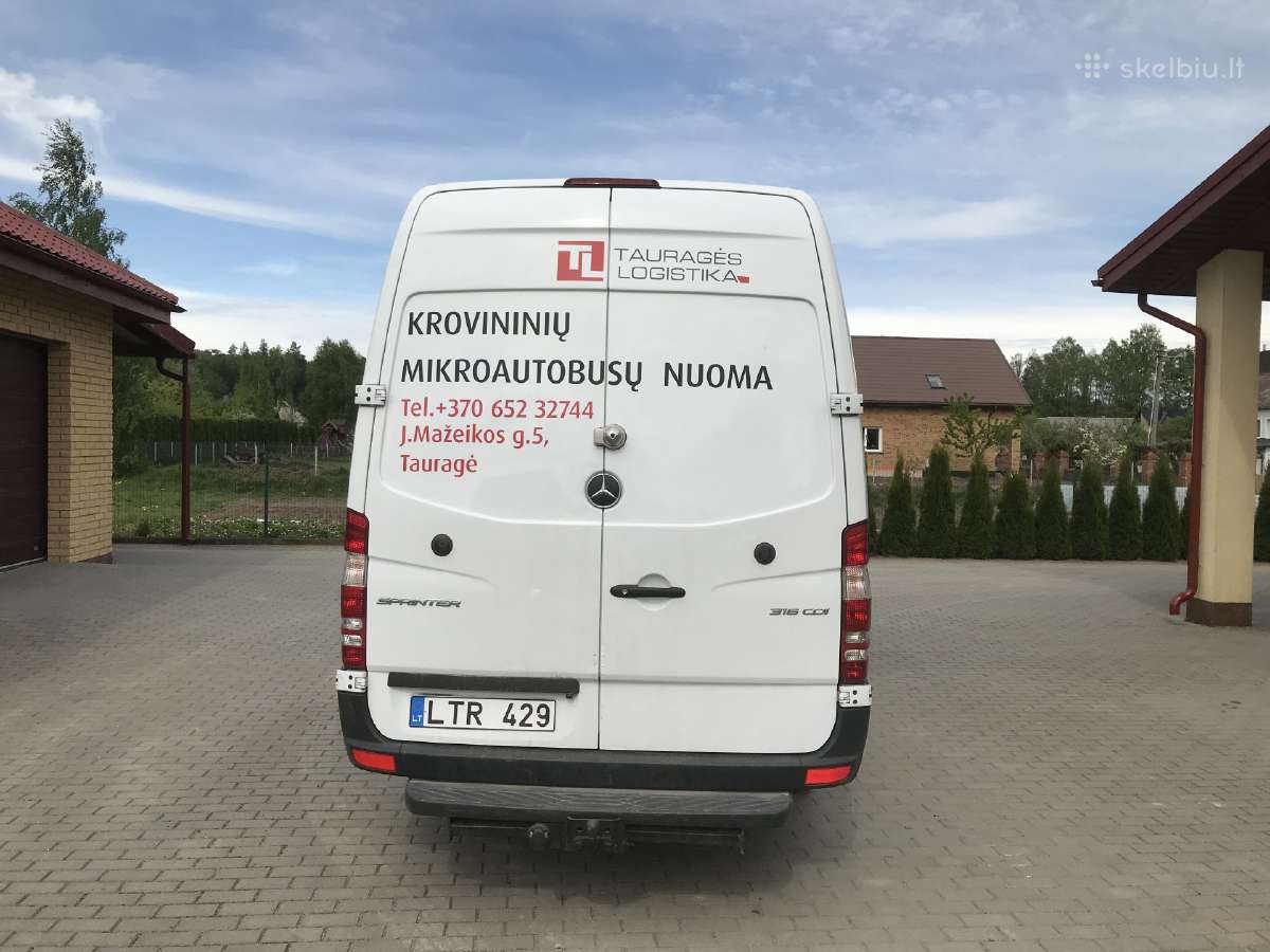 Krovininių mikroautobusų nuoma Tauragė - nuotraukos Nr. 8