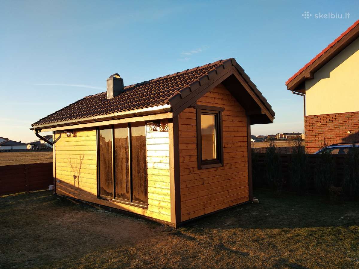 Pirties įrengimas,sodo nameliai malkinės saunos - nuotraukos Nr. 4