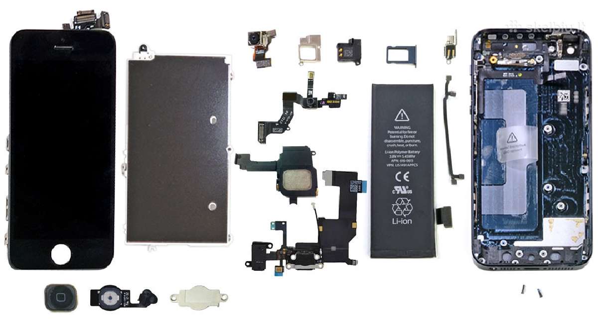 iPhone 5 originalios dalys