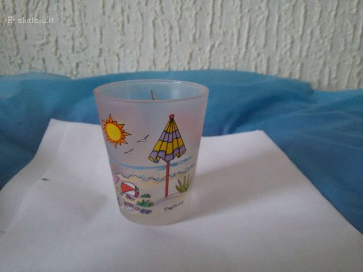 Įdomus stikliukas su vasaros vaizdu - nuotraukos Nr. 3