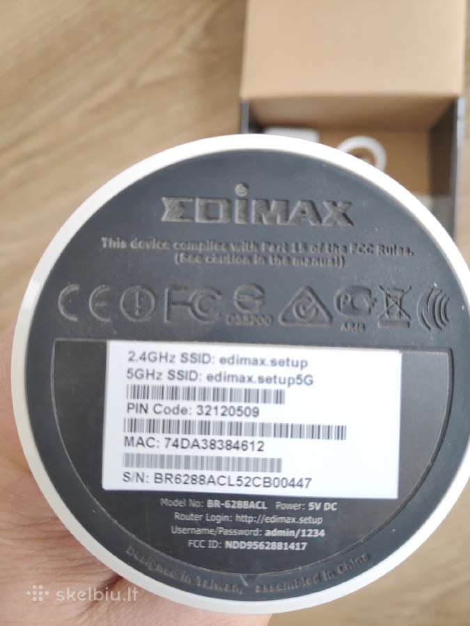 „Edimax Br-6288acl Ac600“ - nuotraukos Nr. 2