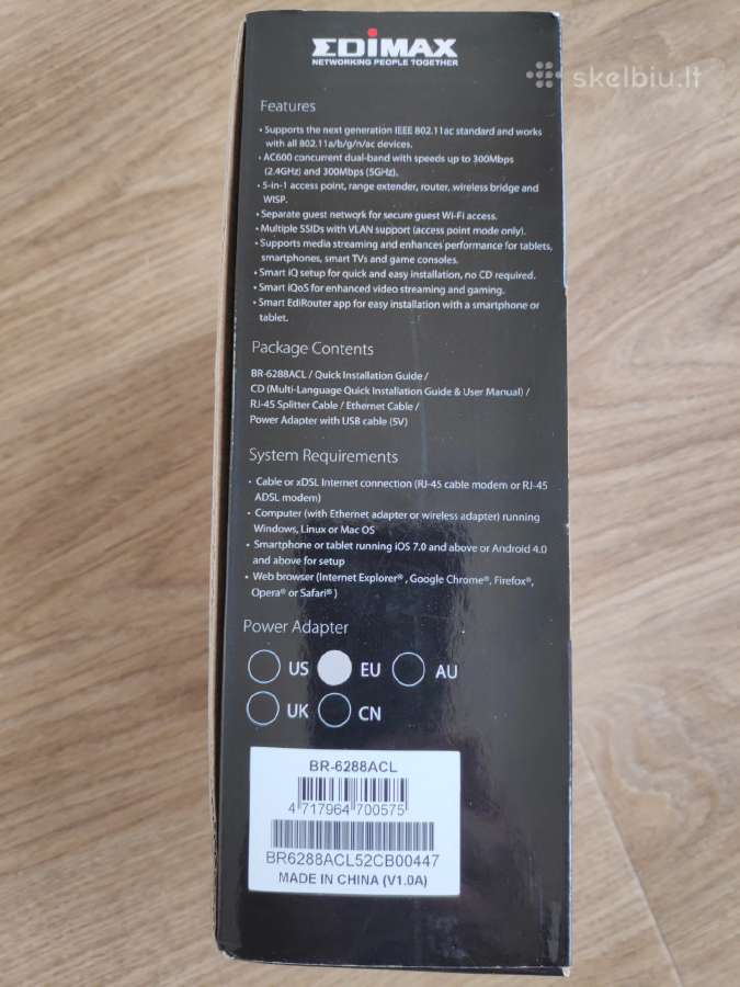 „Edimax Br-6288acl Ac600“ - nuotraukos Nr. 5