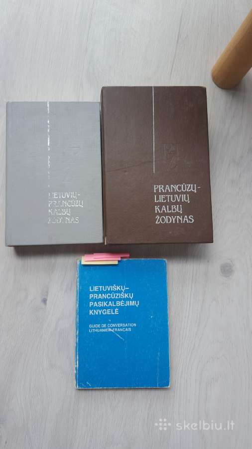 Prancūzų žodynai ir pasikalbėjimo knygelė - nuotraukos Nr. 3
