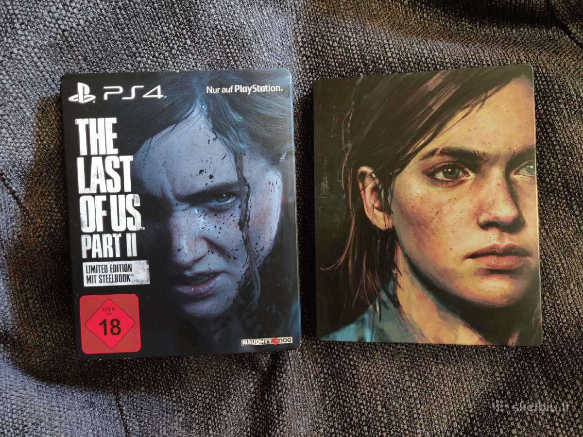 Last Of Us Part 2 Limited Steelbook Edition Skelbiult