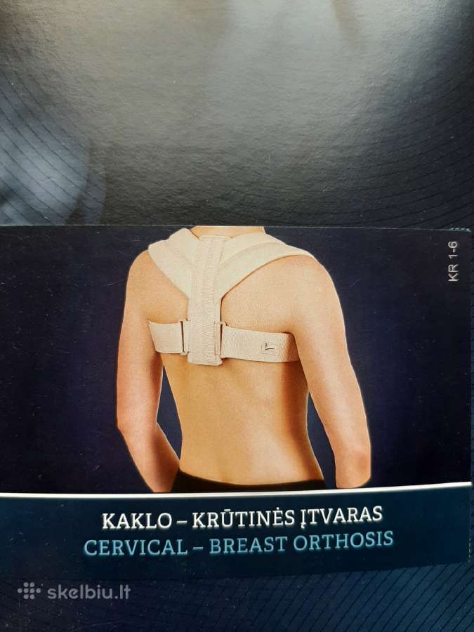 Kaklo-krūtinės įtvaras - nuotraukos Nr. 3