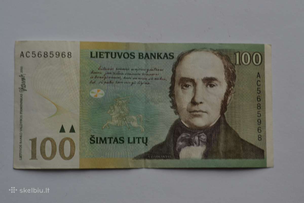 100 litu 2000 m.