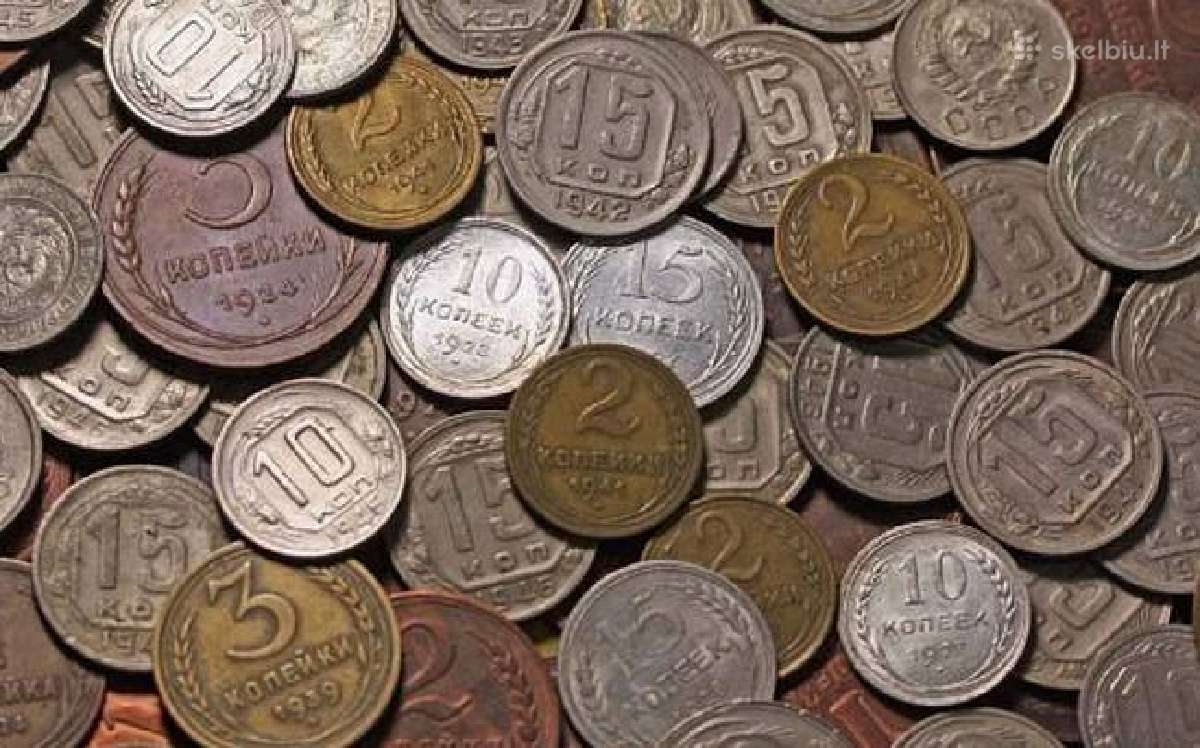 Perku sovietines, TSRS, kapeikas ir rublius - nuotraukos Nr. 2