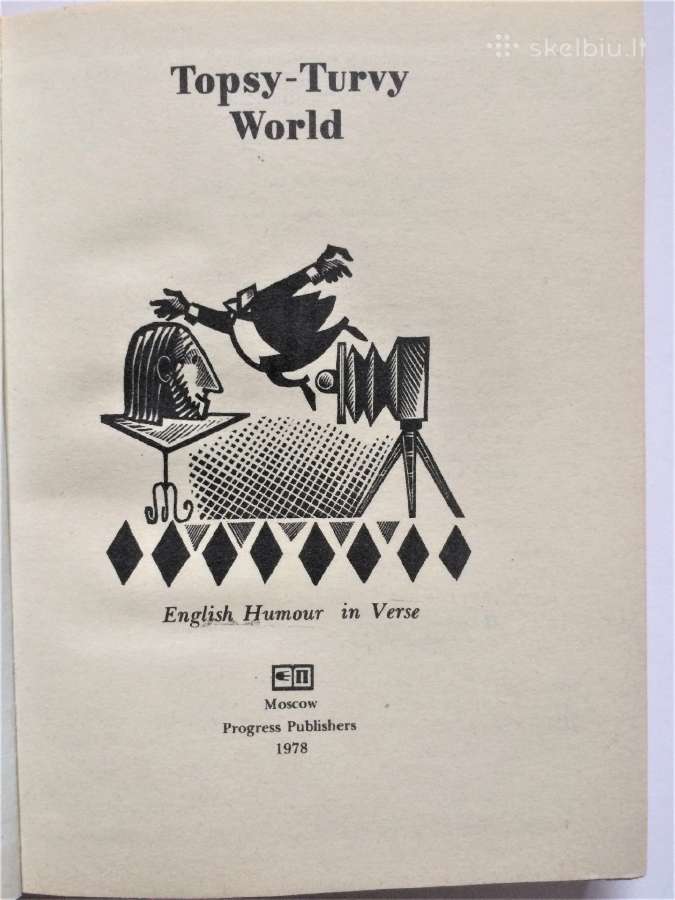 Parduodu 1978 m. knygą English Humour in Verse - nuotraukos Nr. 3