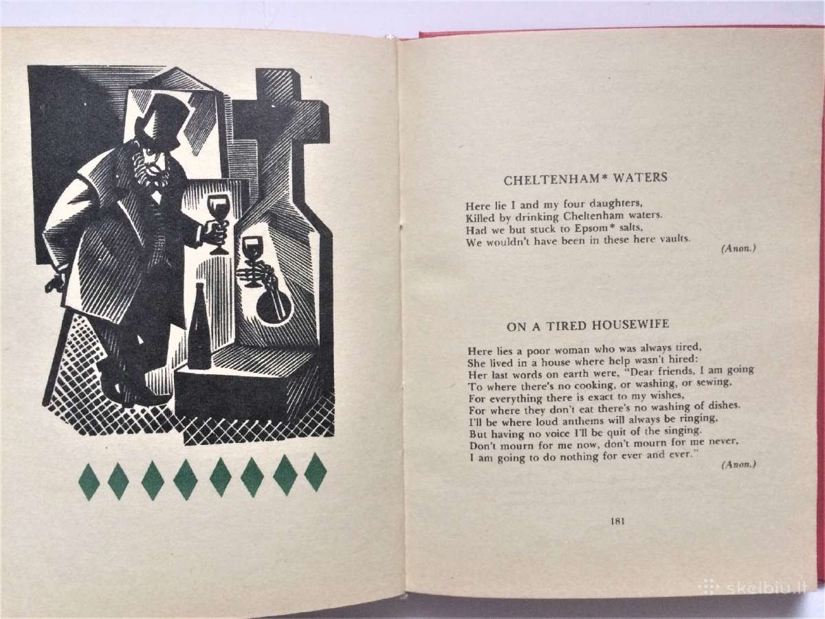 Parduodu 1978 m. knygą English Humour in Verse - nuotraukos Nr. 9