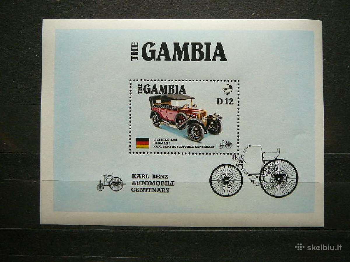 Automobiliai Gambija svarus gmb504