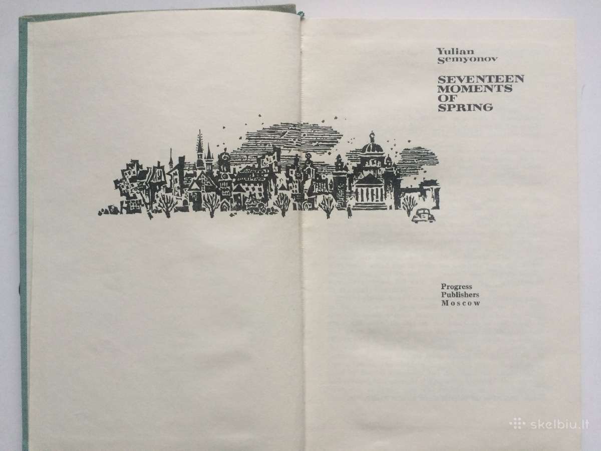 1973 m. knygą - Seventeen Moments of Spring - nuotraukos Nr. 3