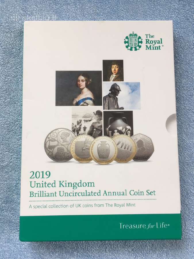 Monetos UK 2019m. 13 vnt.