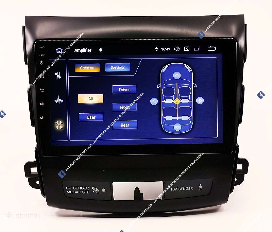 Mitsubishi Outlander multimedijos / multimedia - nuotraukos Nr. 8