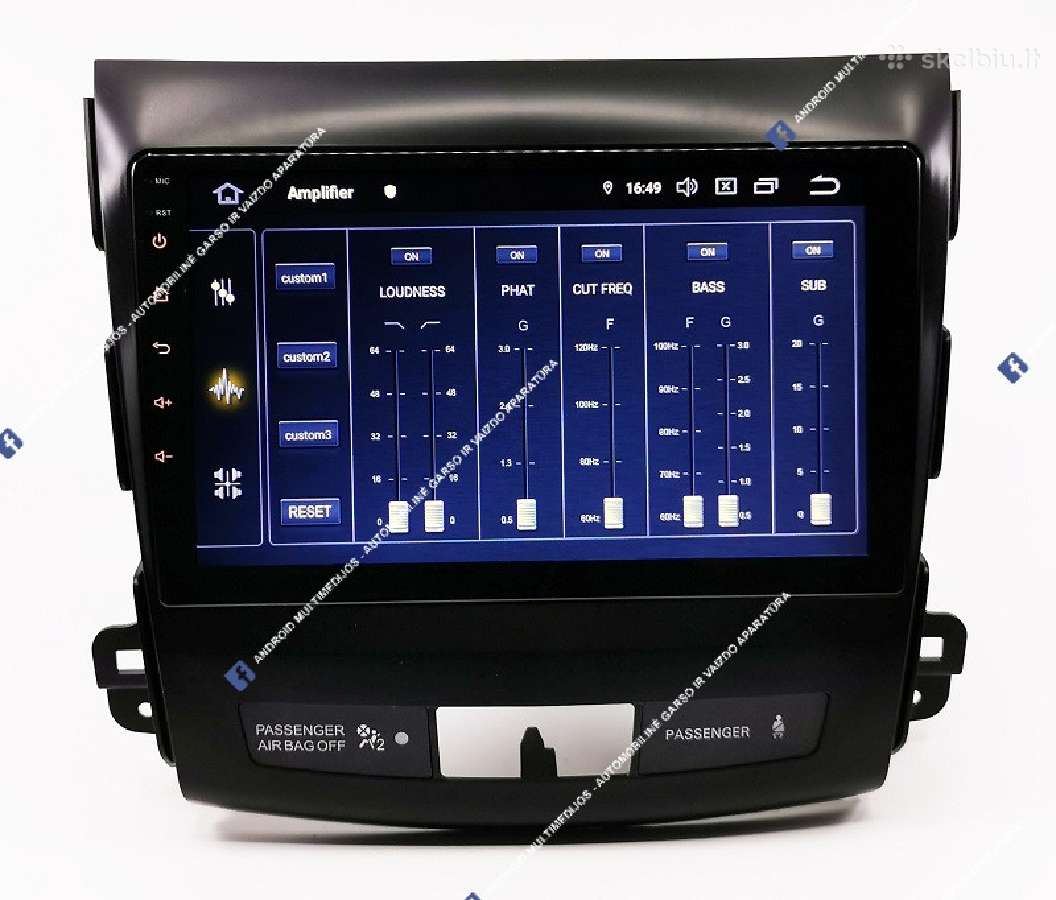 Mitsubishi Outlander multimedijos / multimedia - nuotraukos Nr. 7