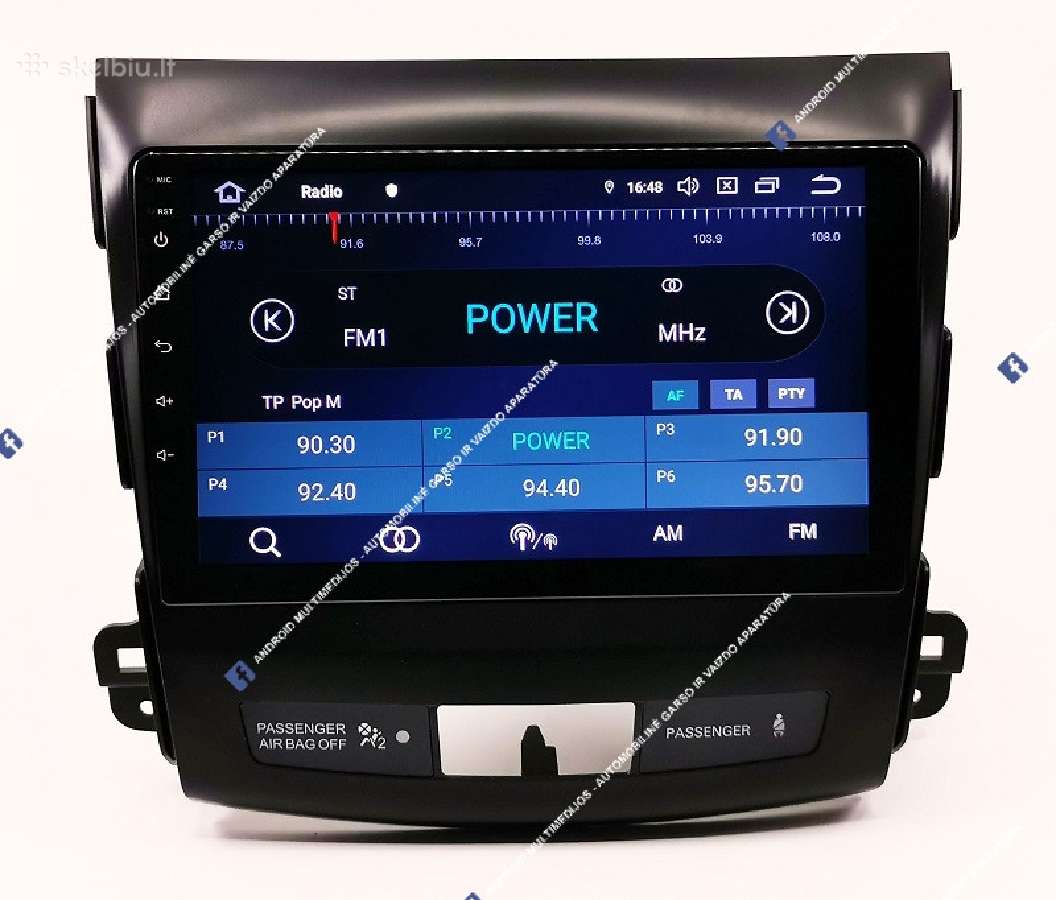 Mitsubishi Outlander multimedijos / multimedia - nuotraukos Nr. 4