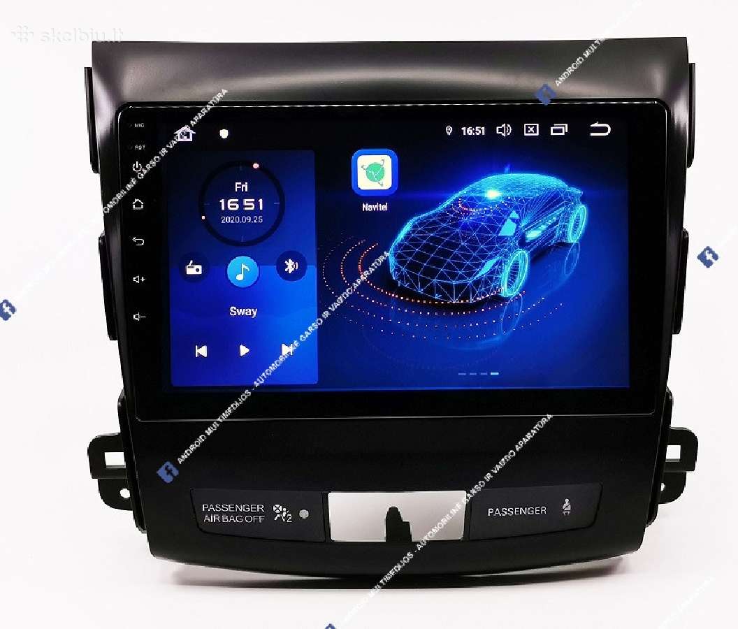 Mitsubishi Outlander multimedijos / multimedia - nuotraukos Nr. 2