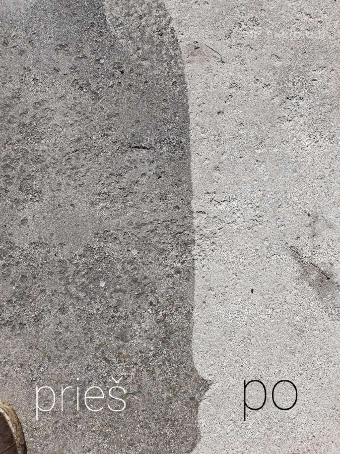 Trinkelių, fasadų, terasų, tvorų plovimas, valymas - nuotraukos Nr. 22