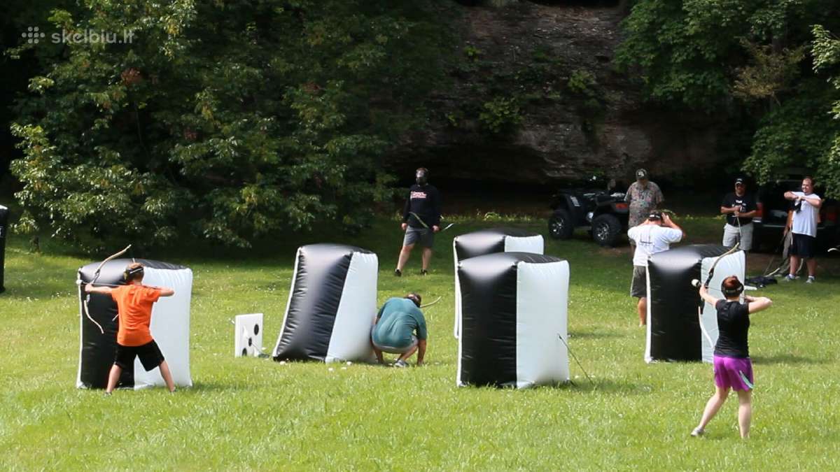 Lankų kova (lankinis, archery Tag) - nuotraukos Nr. 3