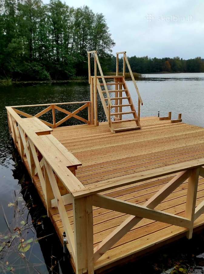 Pontoniniai lieptai, prieplaukos, aikštelės - nuotraukos Nr. 29