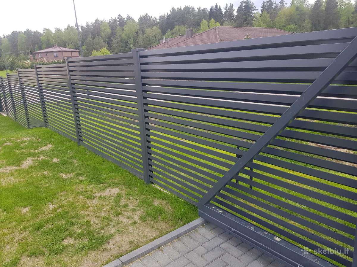 Skardinės tvoros per 5 d.d. storis 0.5mm/0.7mm. - nuotraukos Nr. 9