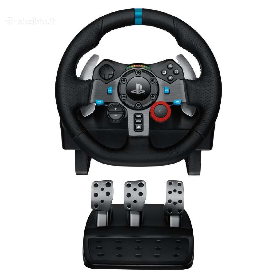 Logitech g29 driving force vairas tinka Ps4 ir Pc - nuotraukos Nr. 2